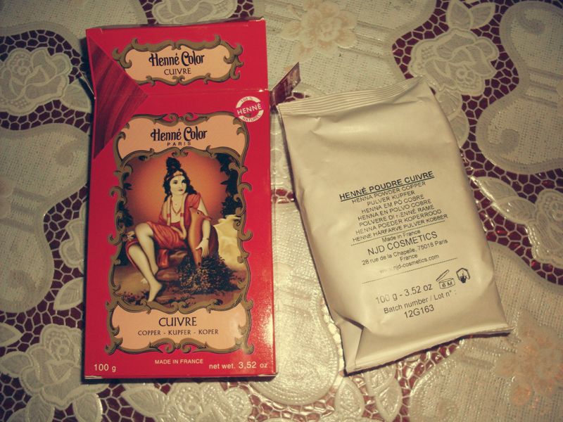 Medena henna od Henne Color Paris