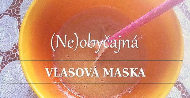 Neobyčajná vlasová maska